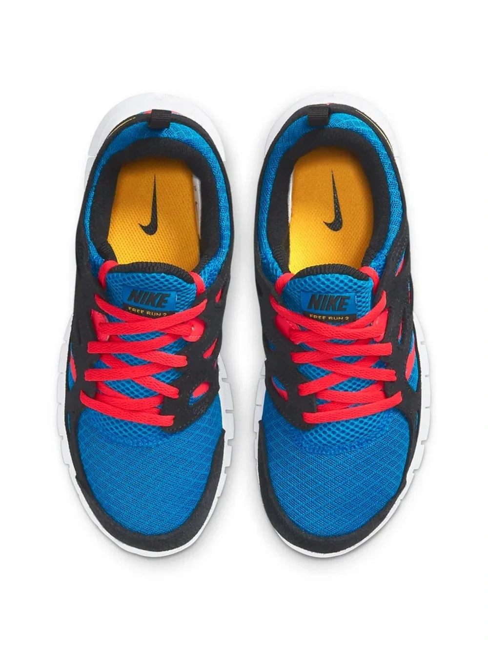 nike Lightweight Athletic Sneakers - (GS) Nike Free RUN DX1788-001